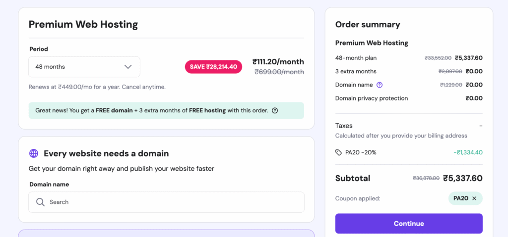 Hostinger Coupon Code November 2025 - 90% OFF +Free Domain+ Black Friday Deals!